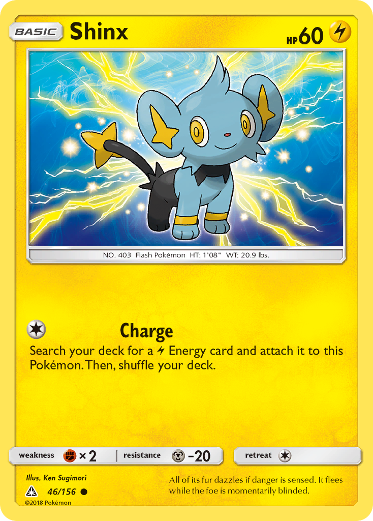 Shinx (46/156) [Sun & Moon: Ultra Prism] | Fandemonia Ltd