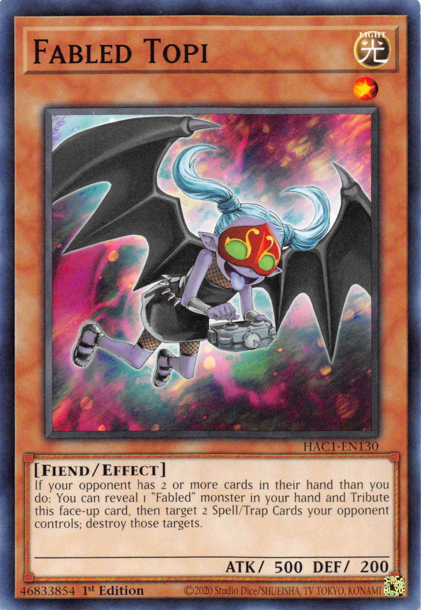 Fabled Topi [HAC1-EN130] Common | Fandemonia Ltd