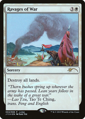 Ravages of War [Judge Gift Cards 2015] | Fandemonia Ltd