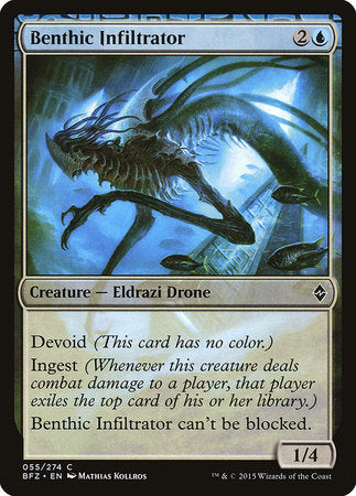 Benthic Infiltrator [Battle for Zendikar] | Fandemonia Ltd