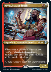 Reyav, Master Smith (Foil Etched) [Commander Legends] | Fandemonia Ltd