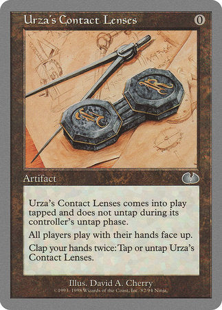 Urza's Contact Lenses [Unglued] | Fandemonia Ltd