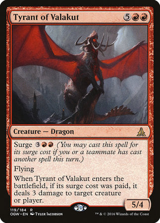Tyrant of Valakut [Oath of the Gatewatch] | Fandemonia Ltd