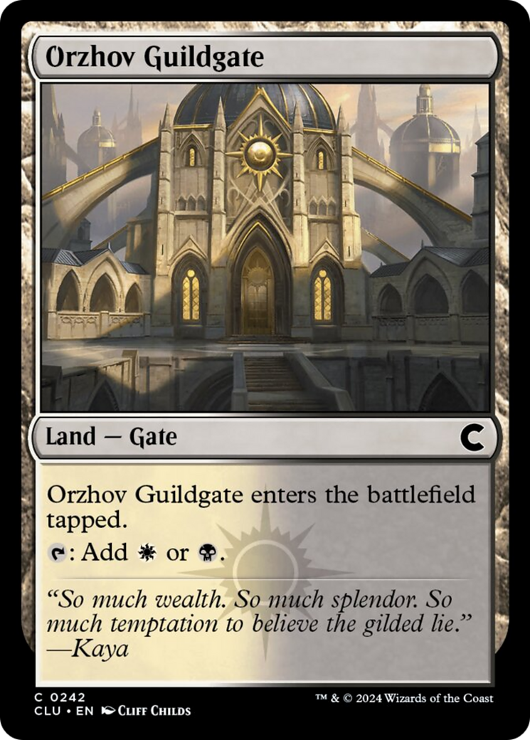 Orzhov Guildgate [Ravnica: Clue Edition] | Fandemonia Ltd