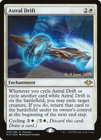 Astral Drift (Alternate Art) [Modern Horizons Promos] | Fandemonia Ltd