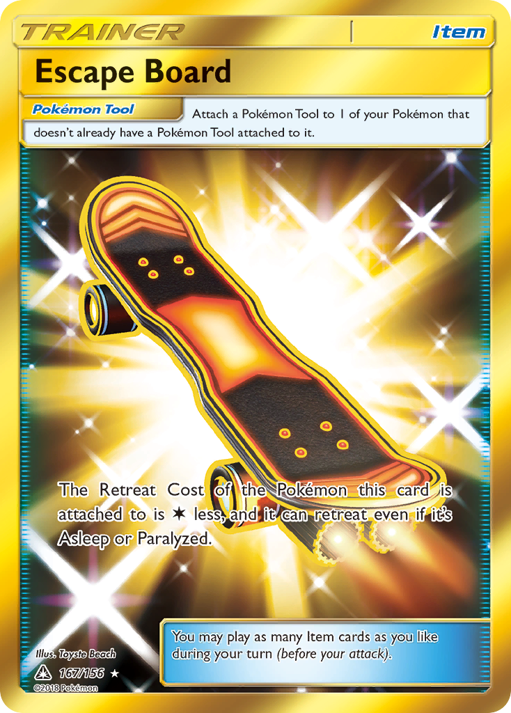 Escape Board (167/156) [Sun & Moon: Ultra Prism] | Fandemonia Ltd