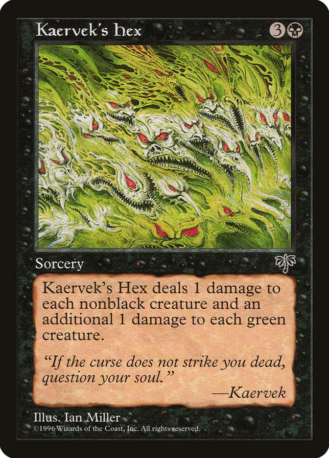 Kaervek's Hex [Mirage] | Fandemonia Ltd