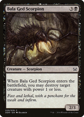 Bala Ged Scorpion [Duel Decks: Nissa vs. Ob Nixilis] | Fandemonia Ltd