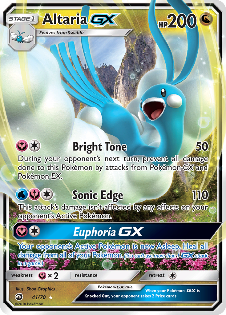 Altaria GX (41/70) [Sun & Moon: Dragon Majesty] | Fandemonia Ltd