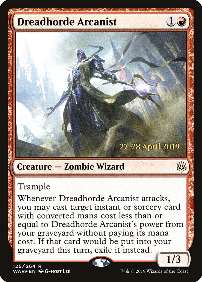 Dreadhorde Arcanist  [War of the Spark Prerelease Promos] | Fandemonia Ltd