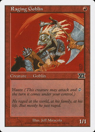 Raging Goblin [Classic Sixth Edition] | Fandemonia Ltd