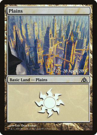 Plains (Dragon's Maze) [Dragon's Maze Promos] | Fandemonia Ltd