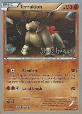Terrakion (73/101) (Terraki-Mewtwo - Shuto Itagaki) [World Championships 2012] | Fandemonia Ltd