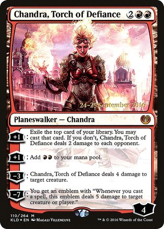 Chandra, Torch of Defiance [Kaladesh Promos] | Fandemonia Ltd