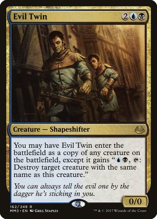 Evil Twin [Modern Masters 2017] | Fandemonia Ltd