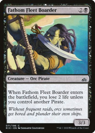 Fathom Fleet Boarder [Rivals of Ixalan] | Fandemonia Ltd