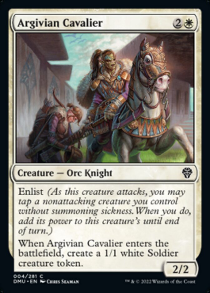 Argivian Cavalier [Dominaria United] | Fandemonia Ltd