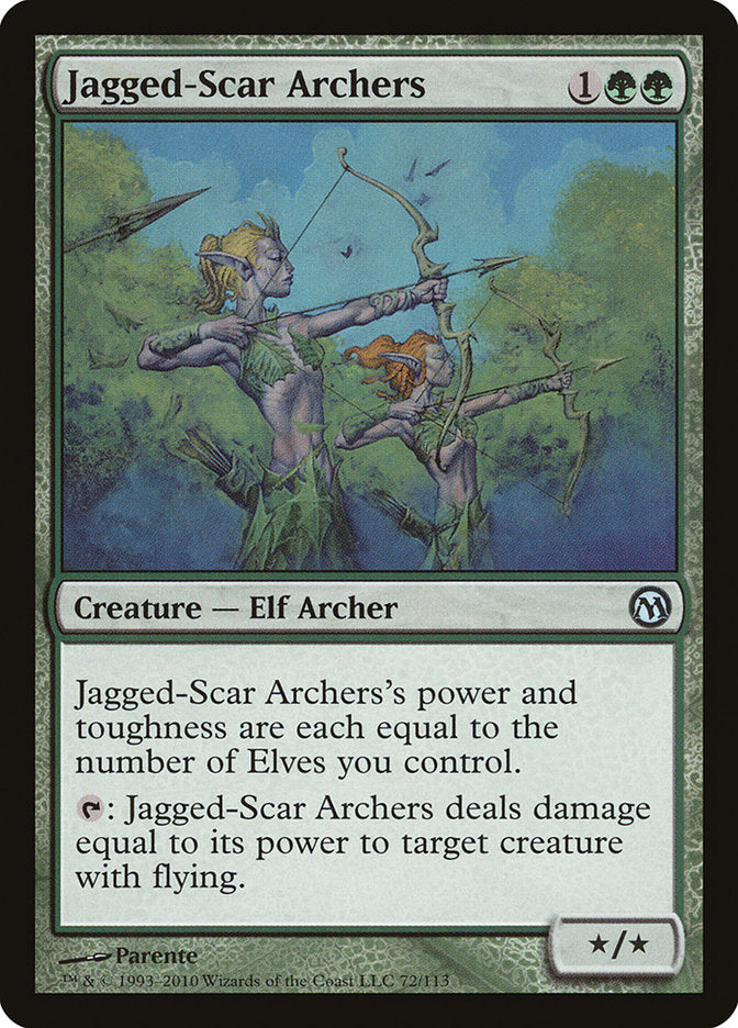 Jagged-Scar Archers [Duels of the Planeswalkers] | Fandemonia Ltd