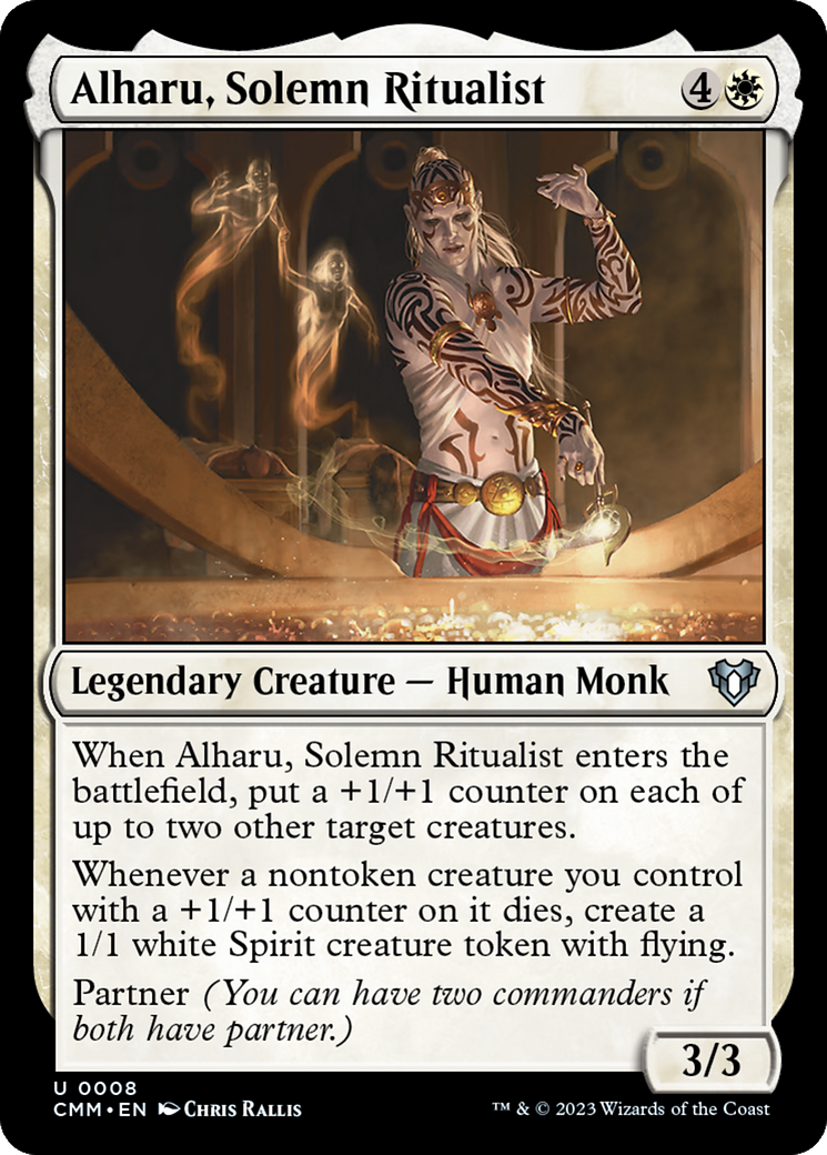 Alharu, Solemn Ritualist [Commander Masters] | Fandemonia Ltd