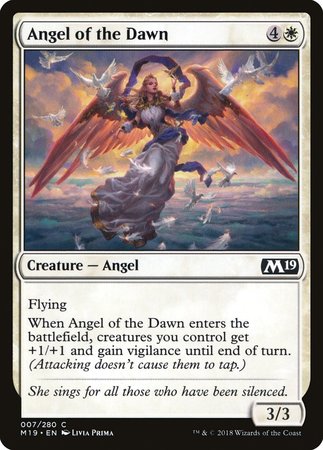 Angel of the Dawn [Core Set 2019] | Fandemonia Ltd