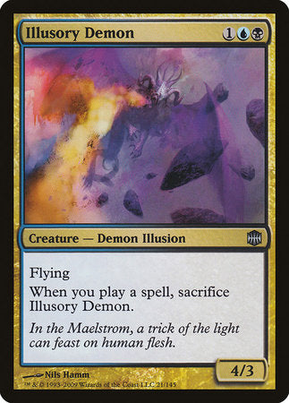 Illusory Demon [Alara Reborn] | Fandemonia Ltd