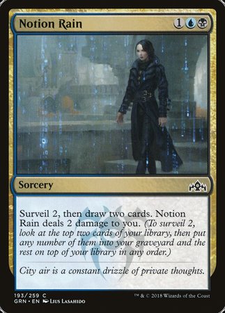 Notion Rain [Guilds of Ravnica] | Fandemonia Ltd