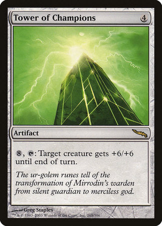 Tower of Champions [Mirrodin] | Fandemonia Ltd
