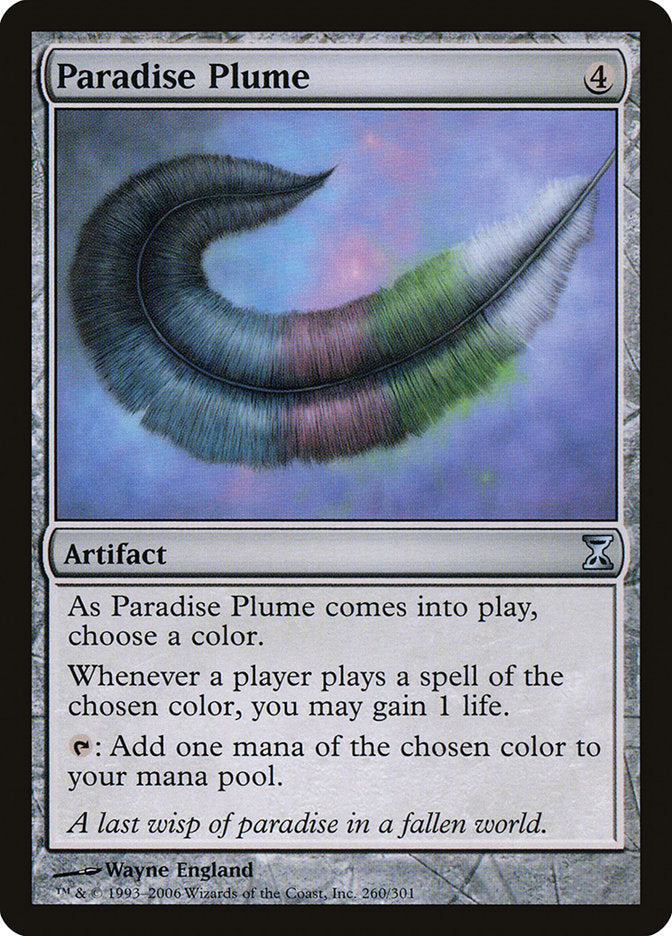 Paradise Plume [Time Spiral] | Fandemonia Ltd