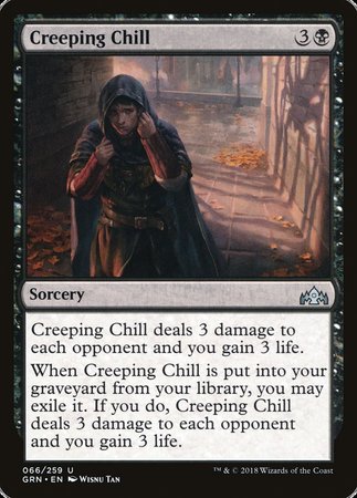 Creeping Chill [Guilds of Ravnica] | Fandemonia Ltd