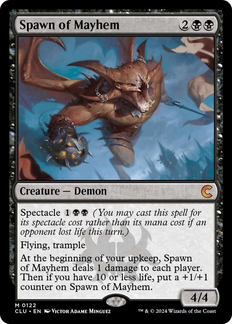 Spawn of Mayhem [Ravnica: Clue Edition] | Fandemonia Ltd