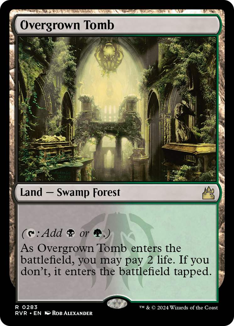 Overgrown Tomb [Ravnica Remastered] | Fandemonia Ltd