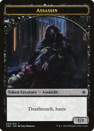 Assassin Token [Conspiracy: Take the Crown Tokens] | Fandemonia Ltd