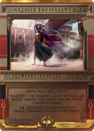 Hazoret the Fervent [Amonkhet Invocations] | Fandemonia Ltd