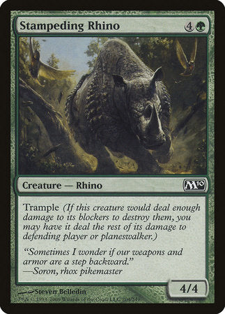 Stampeding Rhino [Magic 2010] | Fandemonia Ltd
