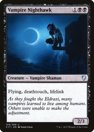 Vampire Nighthawk [Commander 2017] | Fandemonia Ltd