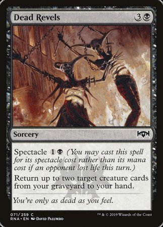 Dead Revels [Ravnica Allegiance] | Fandemonia Ltd