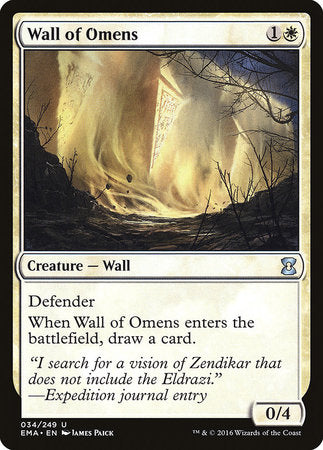 Wall of Omens [Eternal Masters] | Fandemonia Ltd