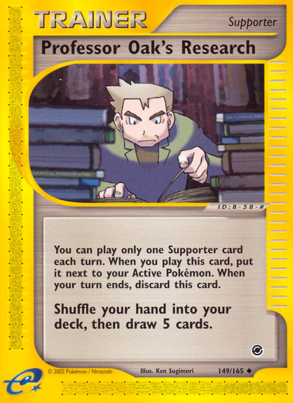 Professor Oak's Research (149/165) [Expedition: Base Set] | Fandemonia Ltd