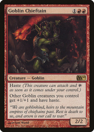 Goblin Chieftain [Magic 2010] | Fandemonia Ltd