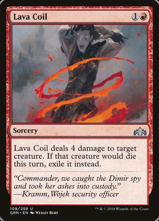 Lava Coil [Guilds of Ravnica] | Fandemonia Ltd