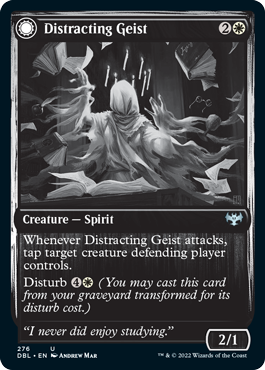 Distracting Geist // Clever Distraction [Innistrad: Double Feature] | Fandemonia Ltd