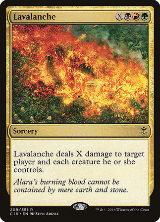 Lavalanche [Commander 2016] | Fandemonia Ltd