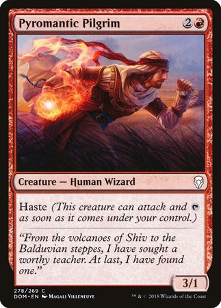 Pyromantic Pilgrim [Dominaria] | Fandemonia Ltd