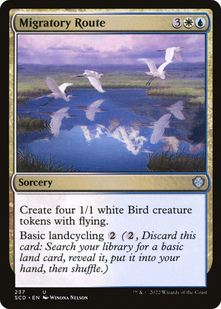 Migratory Route [Starter Commander Decks] | Fandemonia Ltd