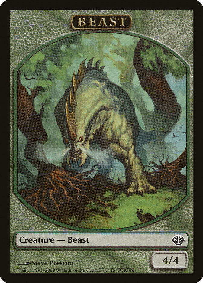 Beast (T2) [Duel Decks: Garruk vs. Liliana Tokens] | Fandemonia Ltd