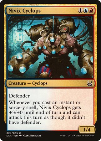 Nivix Cyclops [Duel Decks: Mind vs. Might] | Fandemonia Ltd