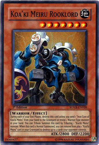 Koa'ki Meiru Rooklord [SOVR-EN028] Super Rare | Fandemonia Ltd