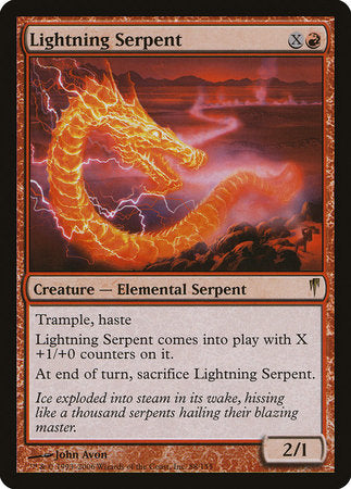 Lightning Serpent [Coldsnap] | Fandemonia Ltd