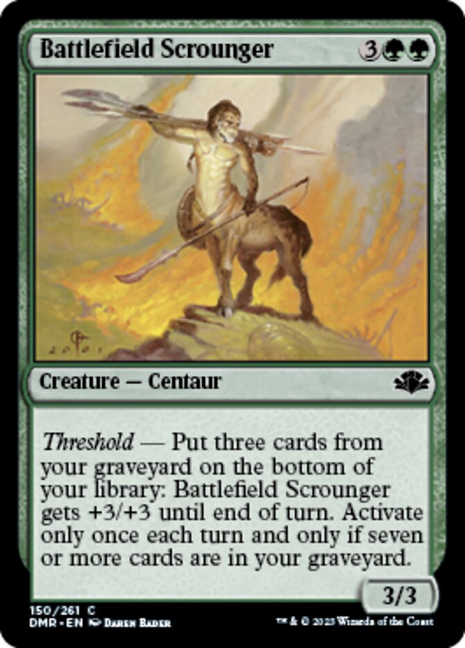 Battlefield Scrounger [Dominaria Remastered] | Fandemonia Ltd