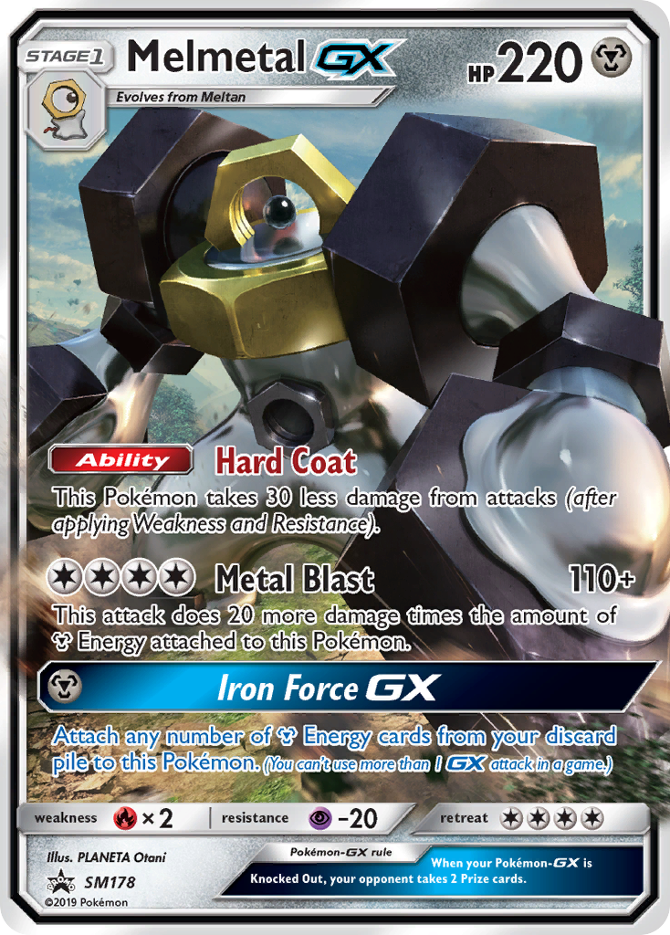 Melmetal GX (SM178) [Sun & Moon: Black Star Promos] | Fandemonia Ltd